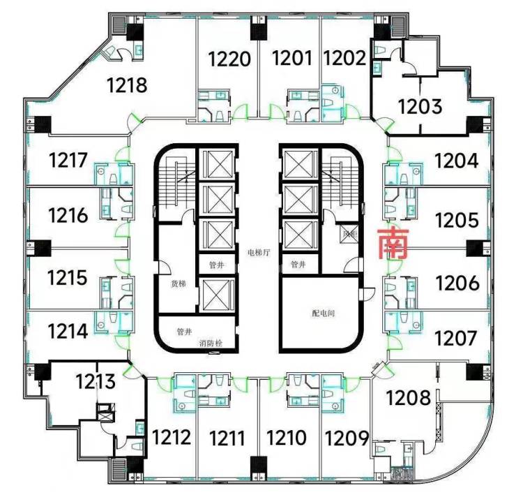 良友大厦平面图